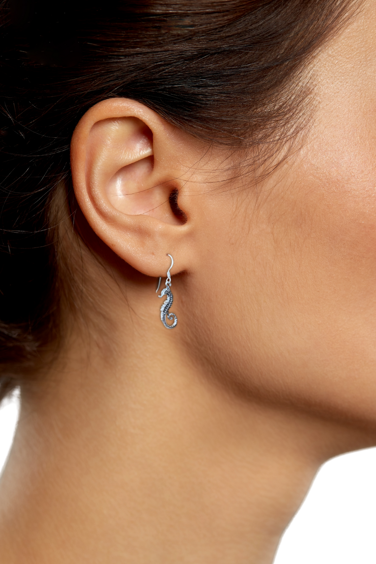Seahorse Earrings – Coastal Ocean Design, Sterling Silver