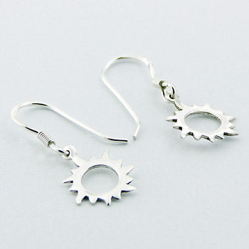 Sunshine Earrings, Sterling Silver