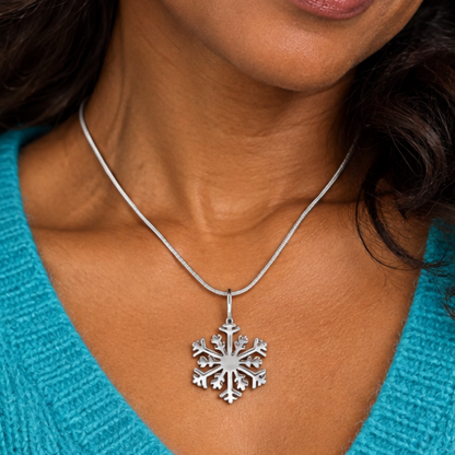Winter Wonder Snowflake Necklace