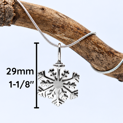 Winter Wonder Snowflake Necklace