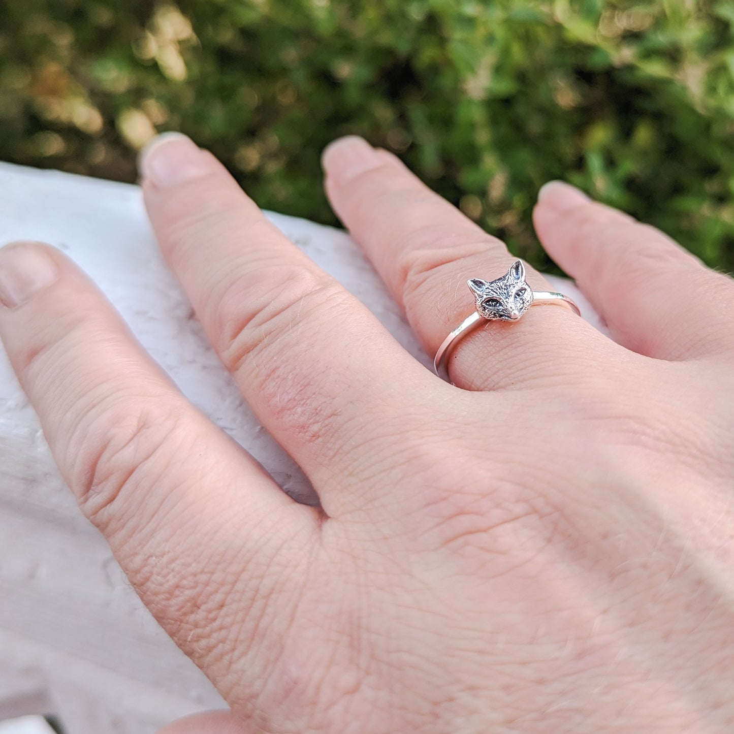 Foxy Ring in Sterling Silver