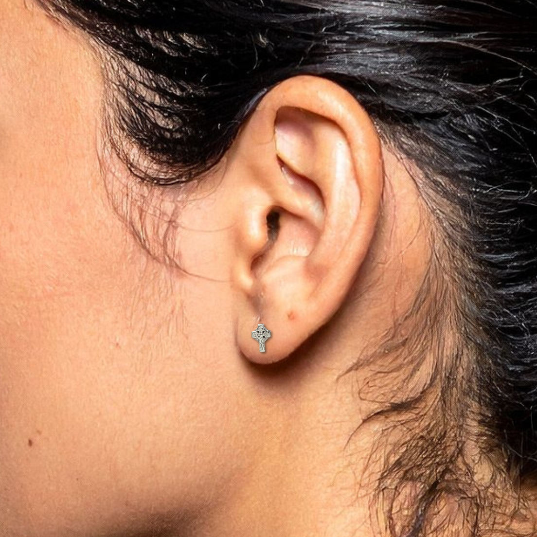 Celtic Cross Studs: A Tiny Touch of Timeless Meaning