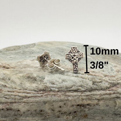 Celtic Cross Studs: A Tiny Touch of Timeless Meaning