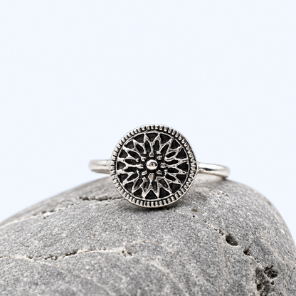 Bloom Where You Are | Sterling Silver Flower Ring